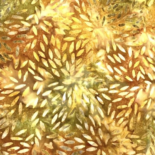 YELLOW - Magic - Batikstoff aus Indonesien